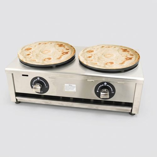 JARYANNIX Commercial Dual-head Gas Crepe Maker